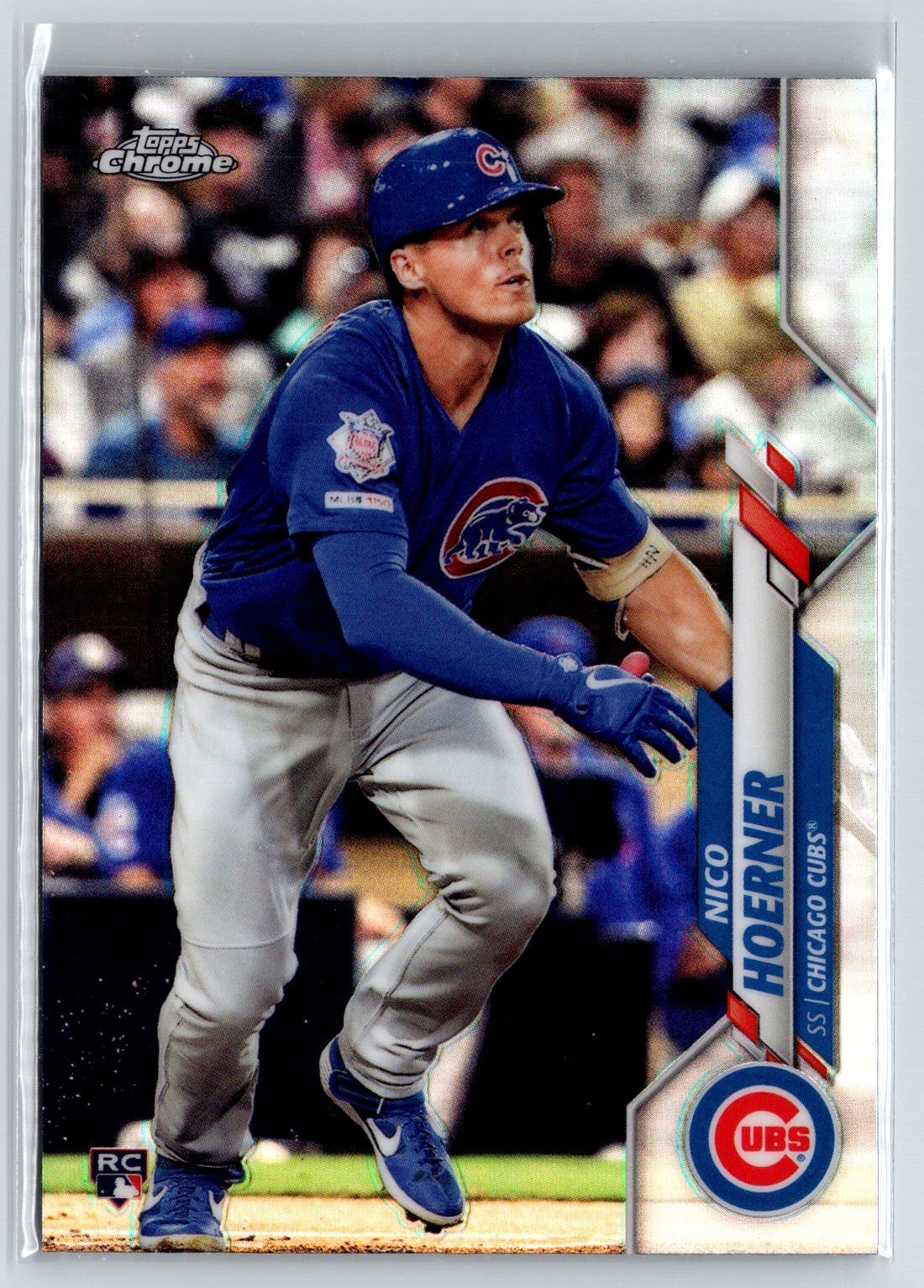 Nico Hoerner Rookie 2020 Topps Chrome #161 Refractor