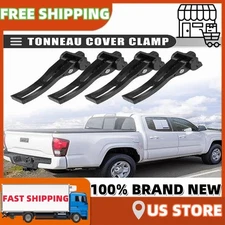 Fit For Hard/Soft Folding Tonneau Cover Rear Clamps 4Pcs Universal Replace Parts