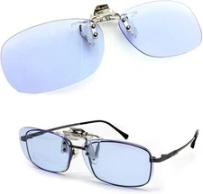 Neocontrast Clip-On Sunglasses, Overglasses For Night Driving, Wear Over Glasse_