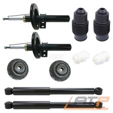 4x STOßDÄMPFER GAS DOMLAGER PROTECTION-KIT VORNE +HINTEN FÜR VW SHARAN 7M