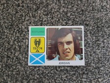 Monty gum 1974 World cup football Jordan - Scotland Sticker Superb condition