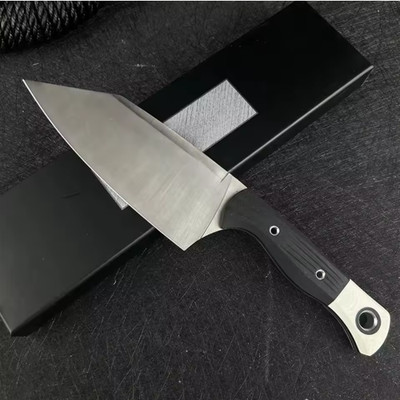 Custom Knife 4010BK-01 Durable High Quality Sharp Cutting(with sheath) Free Ship