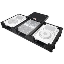 ProX XS-CDM3000WLTBL Black Coffin Case for 2X CDJ-3000 and DJM-900NXS2