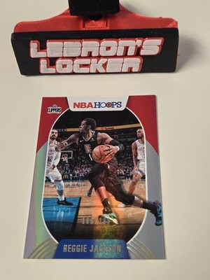 2020-21 Panini NBA Hoops - Reggie Jackson #21 Premium Box Set /199 Clippers