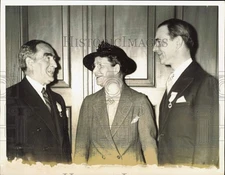 1937 Press Photo People who will speak at National Red Cross opening