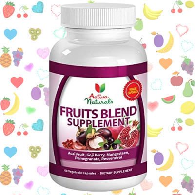 Fresh Superfood Formula with Vitamins Fruit Supplement 60 Capsule