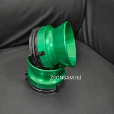 1 Pair Pioneer Pro 1/4" NAB Hub Adapters For Reel To Reel Tape Recorders Green