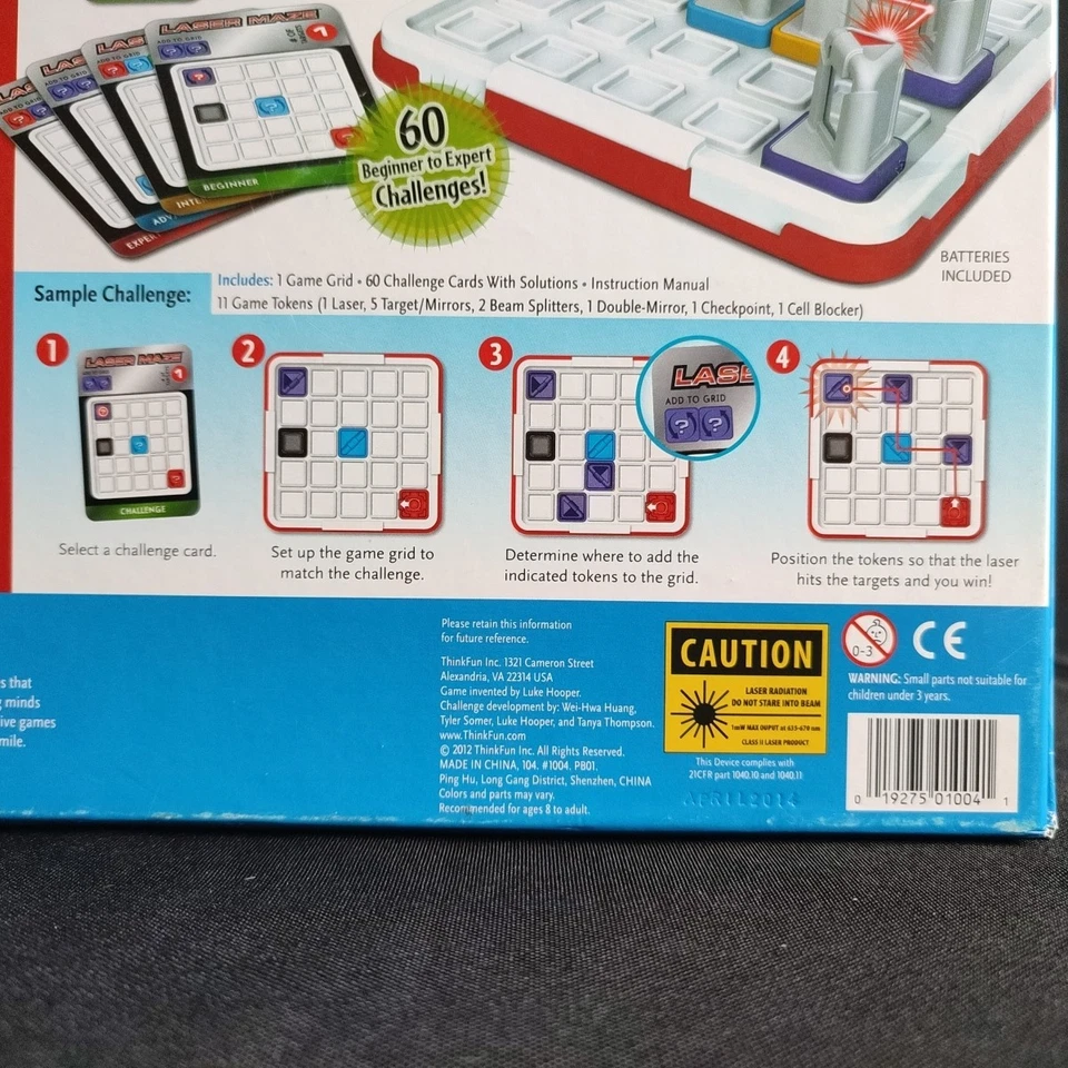 Laser Maze von ThinkFun Logikspiel ab 8 Jahren vollständig - Bild 4 von 4