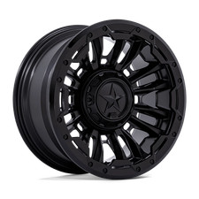 20x9 Xd Wheels Xd870 Bomber Matte Black W Gloss Black Ring 5x127 Rims 1pc