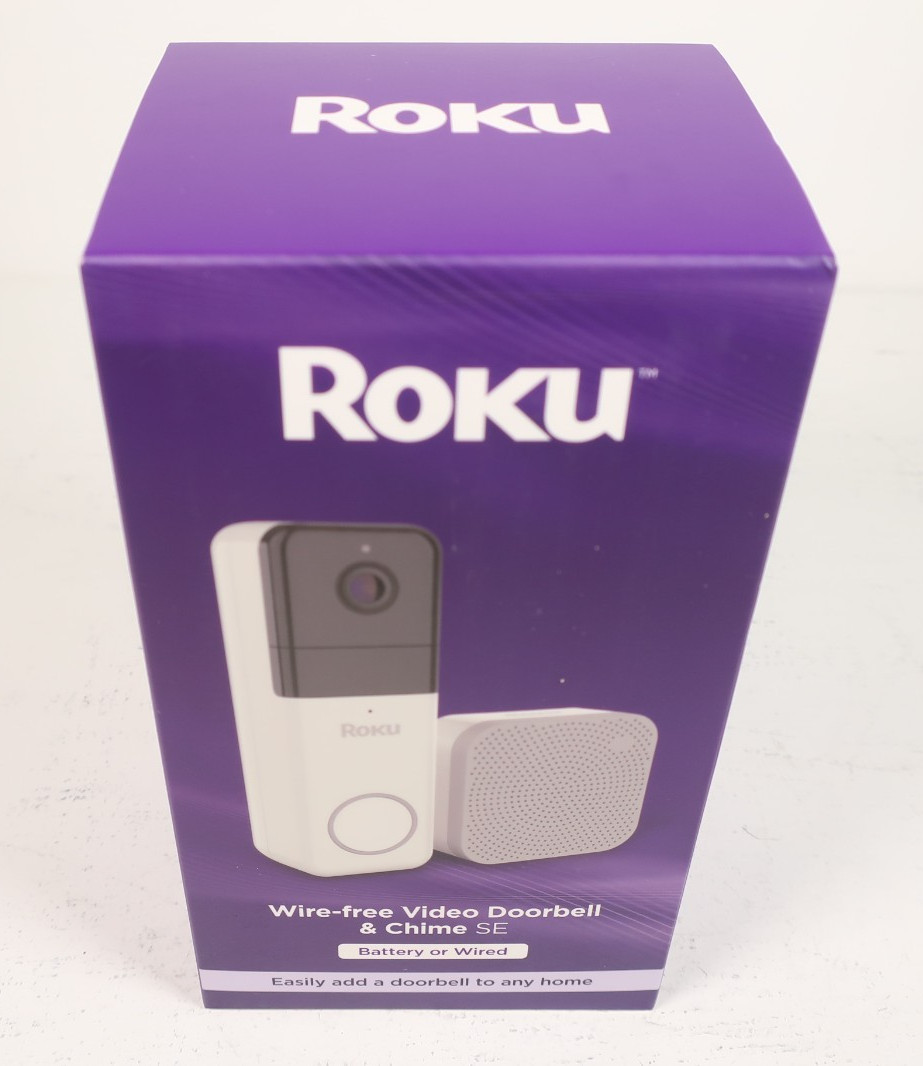 Roku Wire-Free Video Doorbell & Chime SE &ndash; Battery or Wire