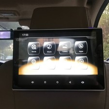 Android Headrest Monitor For Cadillac ESCALADE WiFi 4K Touch Screen Car Video