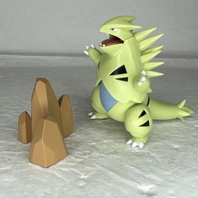 2020 Pokemon Shodo 3 3'' Poseable Tyranitar Figure #4 w Attack Part Bandai ShoPro