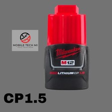 Genuine Milwaukee Battery 48-11-2401 M12 12V OEM CP1.5 1.5 Ah Red Lithium
