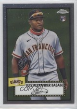 2021 Topps Chrome Platinum Anniversary Luis Basabe Alexander #86 0st9