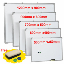 Large Magnetic Whiteboard Dry Wipe Drawing Board School Office Home Magnetic