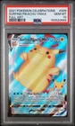 2021 POKEMON CELEBRATIONS #009 FULL ART/SURFING PIKACHU VMAX PSA 10