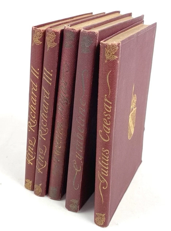 Lot Of 5 Small RARE Shakespeare Plays Books Henry Altemus Co c1900 Philadelphia Foto 2 de 4