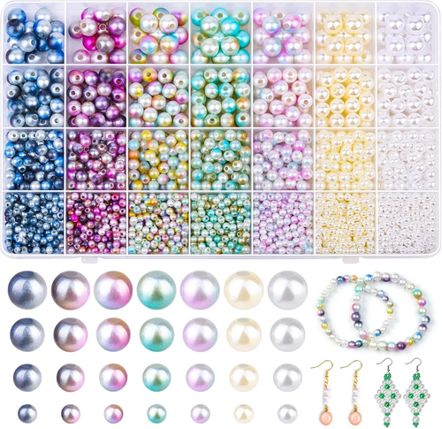50 Pezzi/100 Pezzi Anello Di Perline Argento, Connettore Di Perline