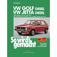 Vw Golf 1 Diesel Typ 17 09.1976-08.1983 So Wird's Gemacht Reparaturhandbuch
