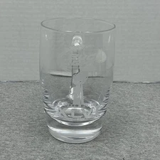 Super Bowl XLVI Pint Glass Bud Light Official 2012 Giants Vs Patriots 6” Tall