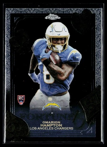 2025 Topps Chrome Omarion Hampton Base (RAW)