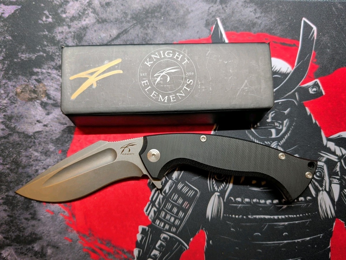 Knight Elements V2 Ultra Kukri Folder - Signed By Jason Knight