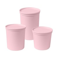 Awave Frischhaltedosen-Set Rund Mit Deckel, Luftdicht, 3-Teiliges Set, 500 Ml