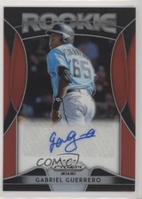 2019 Panini Prizm Rookie Auto Red Prizm Gabriel Guerrero #RA-GG Auto 3l1
