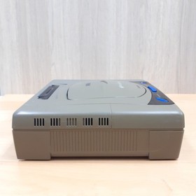 Sega Saturn Console Japanese gray with 2 Light Virtua Gun 5 games tested NTSC-J