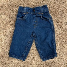 Levi  s Baby Vintage Denim Jeans Style 512 Snap Inseam USA