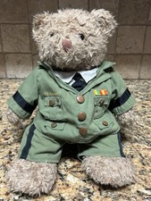 Build A Bear Workshop Bear Military Soldier U.S. Army Shirt Pants Outfit USA