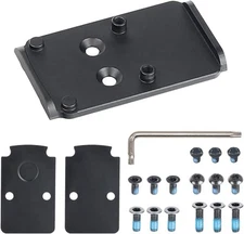 ohhunt Red Dot Adapter Plate for Glock 17 19 Mos | Compatible with Black 