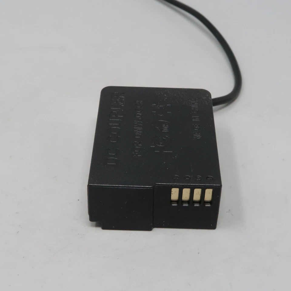 Batería ficticia DMW-DCC8 DC acoplador de alimentación para cámara Panasonic DMW-AC8 G5 G6 G7 GH2 Foto 3 de 4