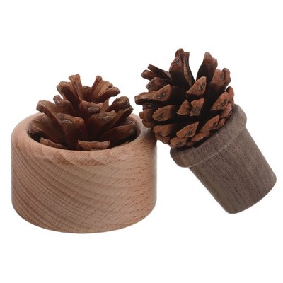 2 Pcs Aromatherapie-Öldiffusor Aus Holz Diffuser Für Ätherische Öle