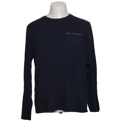 Livergy, Langarmshirt, Größe: L, Blau, Baumwolle, Einfarbig, Herren #WHL