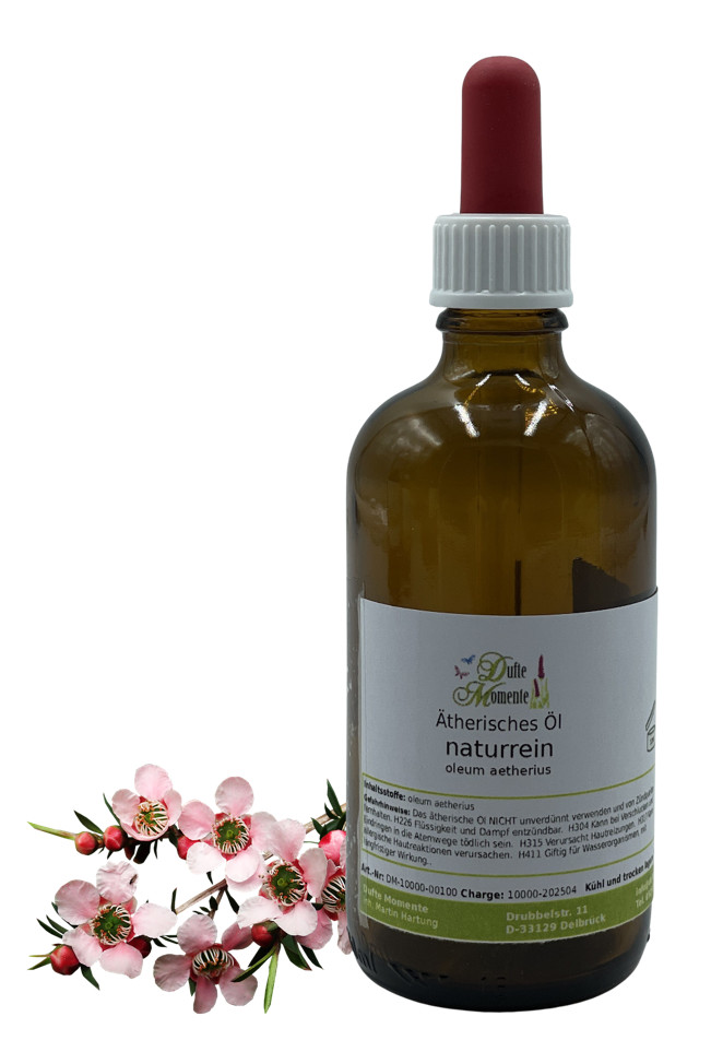 Dufte Momente | ätherisches Öl Teebaum 50ml | naturrein | pur | mit Pipette