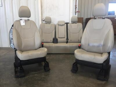 2015-2016 Ford Edge Tan Leather Front & Rear Seats Heat/Cool/MEM/PWR **SEE PICS*