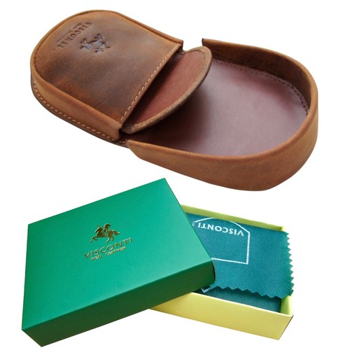 Bandeja de monedas Cartera Cuero Real Herradura Billetera Unisex Visconti Nuevo en Caja TRY6 - Imagen 15 de 17