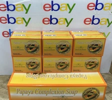 PACK OF 12 Papaya Complexion Soap with Papaya Oil 125g Each FREE SHIPPING