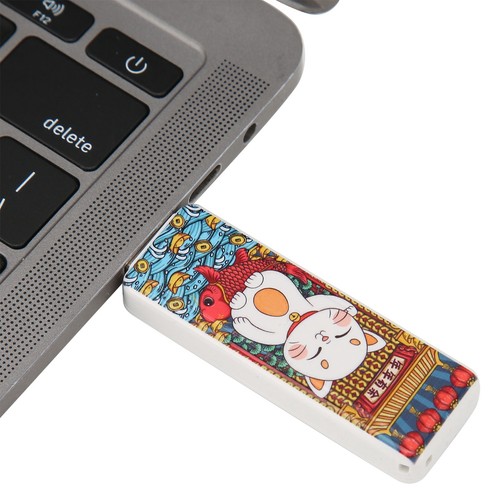 USB Flash Drive Cute Cat Pattern Hot Swap USB2.0 Standard Shock Resistance P NDE - Photo 10/34
