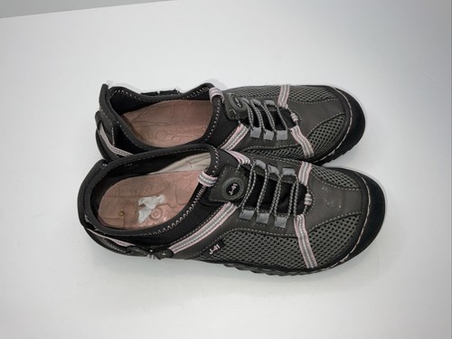 Jeep J-41 Womens Grey/Pink Tahoe Sz 7 Mesh Vegan Upper Water Ready Walking Shoes - Picture 8 of 9