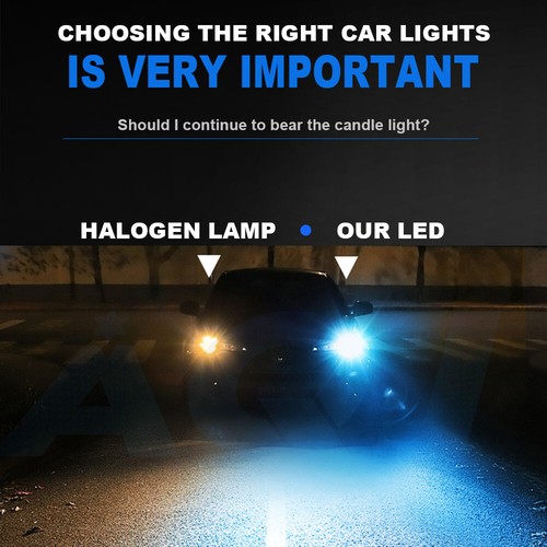 For 2019 2020 Chevy Equinox LED Headlight High & Low + Fog Light Bulbs 4PC 8000K - Picture 12 of 12