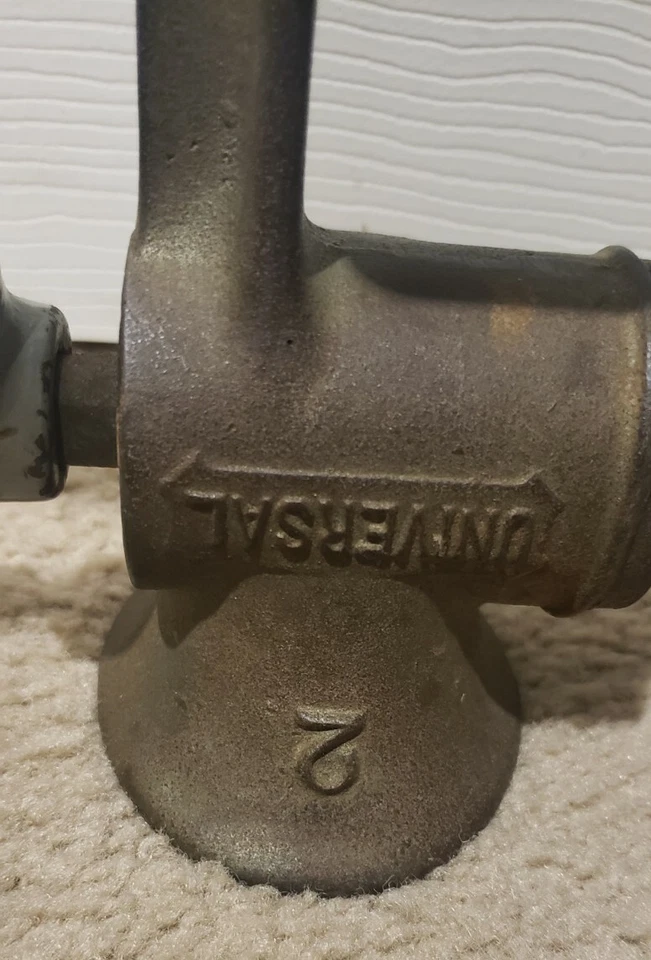 Molinillo de mesa universal vintage L.F & C New Britain 2 picador de alimentos pan desmenuzador Foto 2 de 4