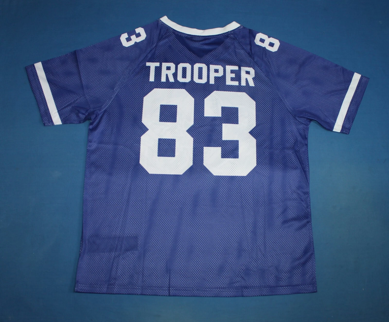 Iron Maiden The Trooper Men's Mesh Football Jersey