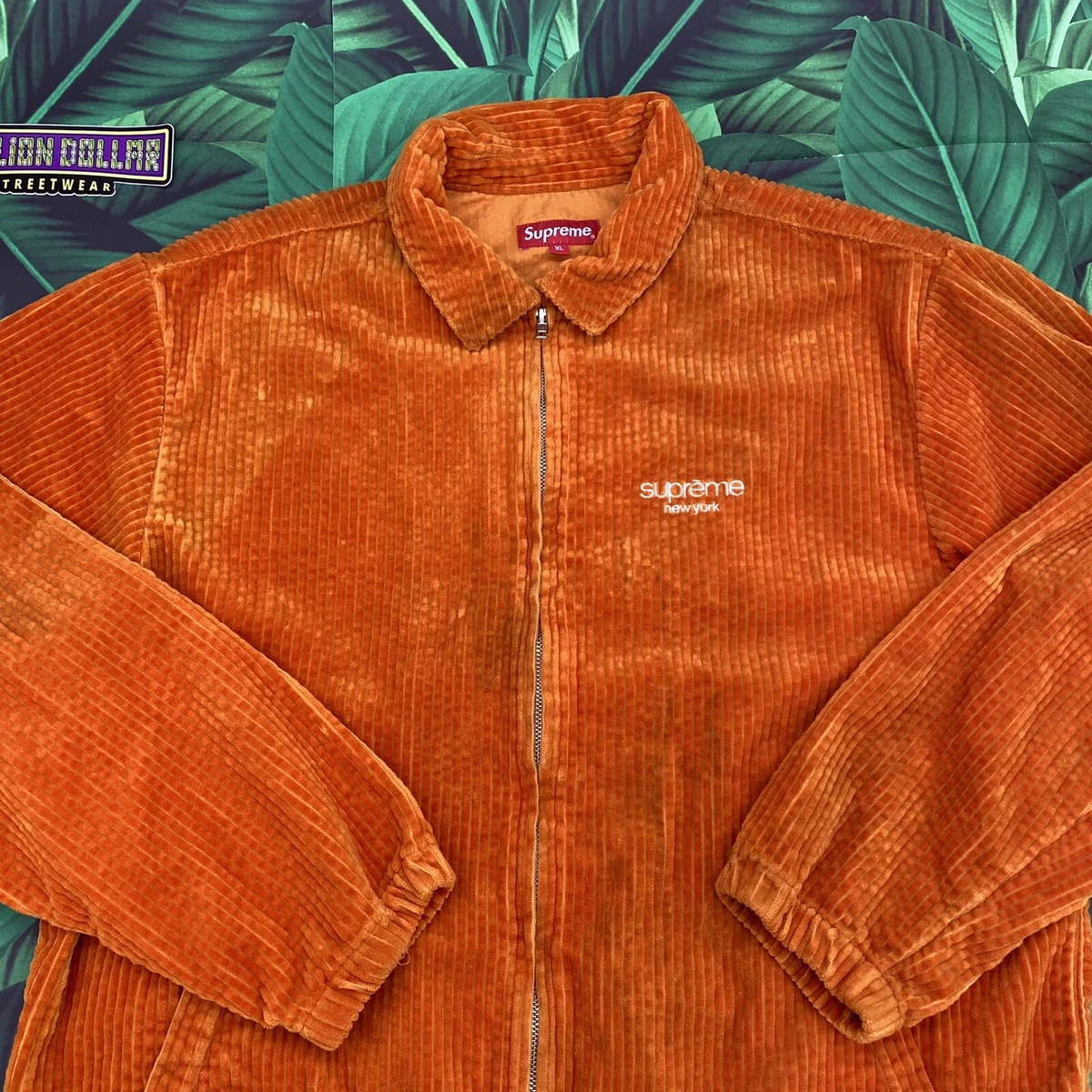 supreme wide whale corduroy harrington jacket | eBay