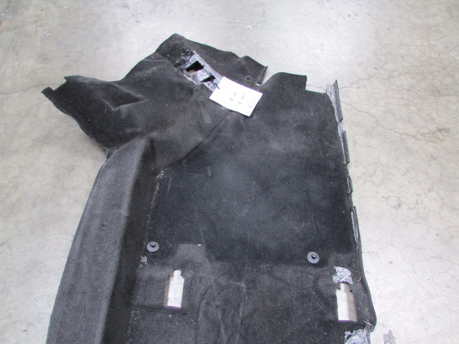 Ferrari F430, LH, Left Front Floor Carpet, Black, Used P/N 68509590