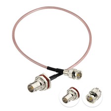 BNC Female to Mini BNC Male RG179 75 Ohm RF Cable 12" for 3G HD SDI Vedio Camera