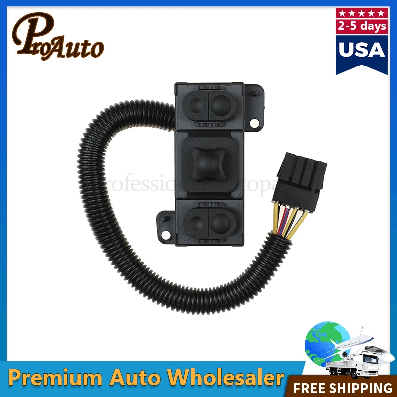 Interruptor de asiento eléctrico izquierdo para Ford F250 F350 Super Duty F65Z14A701AA F3UZ14A701A Foto 2 de 4