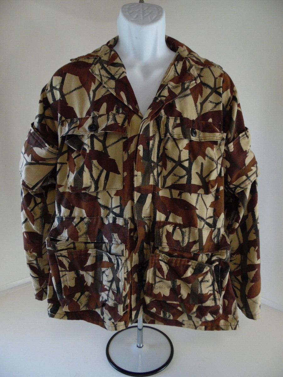 Chemise Vintage JERZEES Camo Oak Moss Homme XL - Parfaite Pour Chasse & Extérieur