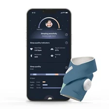 ForParts_Owlet Dream Sock - Smart Baby Monitor - Foot Sensor to Track_Bedtime